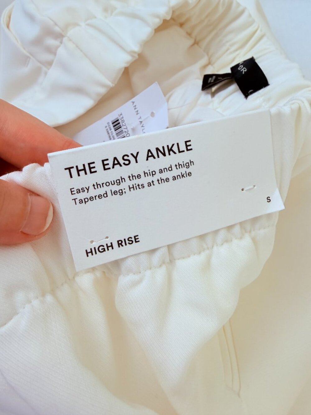 NWT Ann Taylor The Easy Ankle High Rise Pull On Pants Size S - Picture 7 of 11